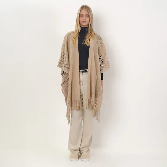 Poncho Xl Extra Large Koda Beige