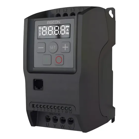 Inversor De Frequência Ageon Ag Drive Pro 1cv Xf2-10-1p2