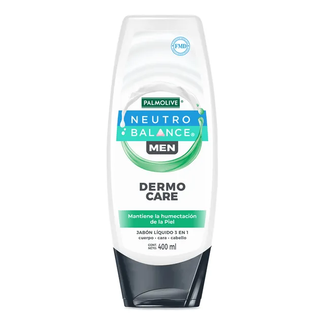 Jabón Líquido Corporal Neutro Balance Men Dermo Care 400 ml