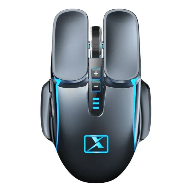 Mouse Gamer Inalmabrico Recargable  Dpi 2400 Alta Precisión
