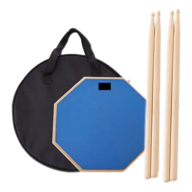 Pad De Práctica Con 2 Baquetas De Madera