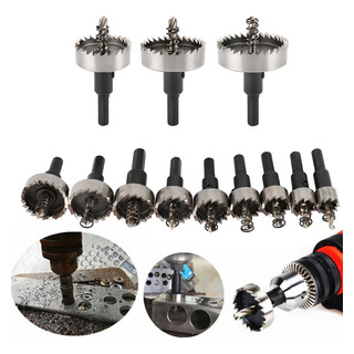 Kit 12 Brocas Serra Copo Aço Ferro Alumínio Etc - 15 A 50mm Kit 12 Brocas Serra Copo Aço Ferro Alumínio Etc - 15 A 50mm