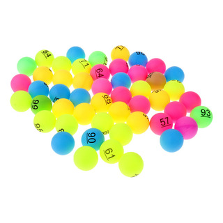 Pelotas Pong De Varios Colores Número 51-100 Pelotas Pong De Varios Colores Número 51-100