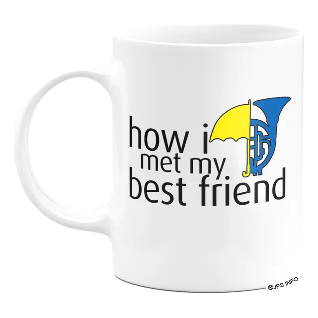 Caneca Geek - How I Met My Best Friend - Branca 325ml