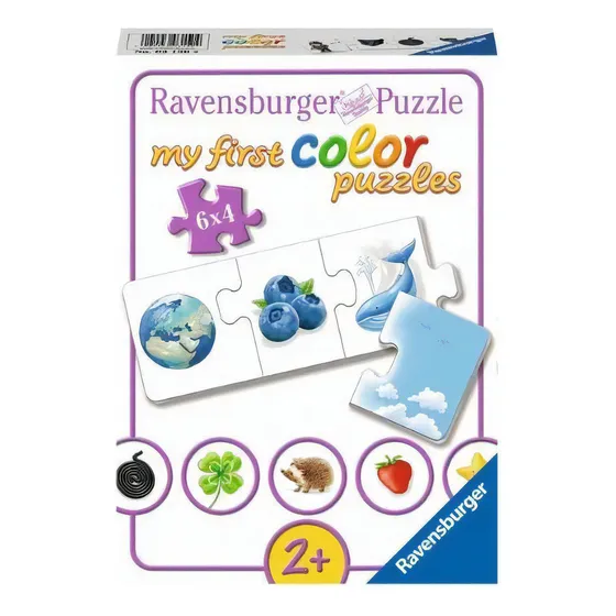 Rompecabezas Mi Primer Puzzle De Colores 6x4 Piezas