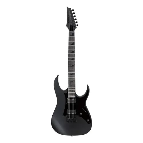 Guitarra 7 Cordas Ibanez Rg7320ex-bkf Super Strat Black Cor Preto