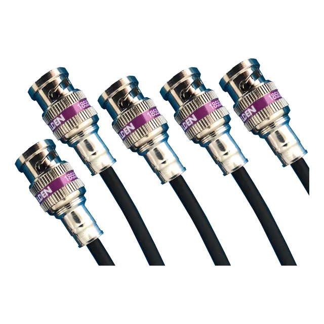 Cables Sdi Belden 1 Metro, Hd-sdi 5 Cables, Subminiature