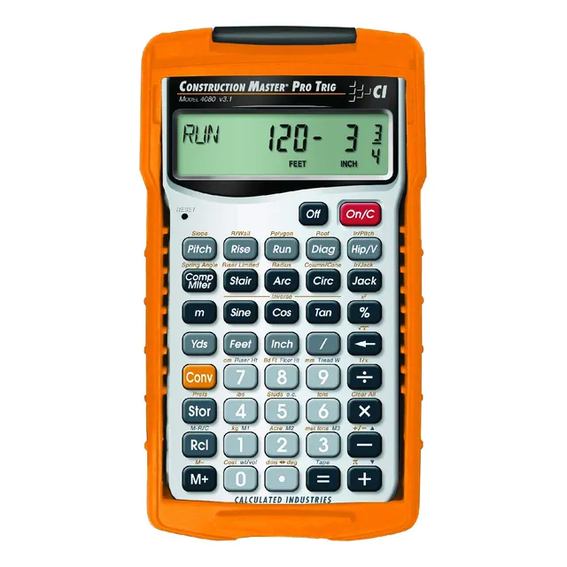 Calculadora De Construcción Calculated Industries 4080 Pro T