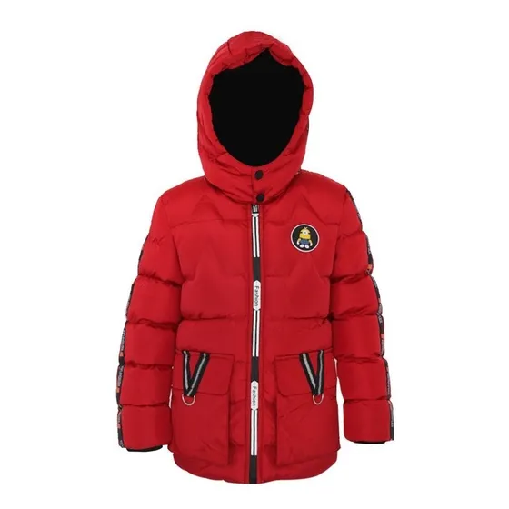 Chamarra Para Niño (gorro Desmontable, Forro Afelpado)