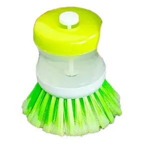Cepillo Dispensador De Jabón Lavar Platos Zapatos Ropa