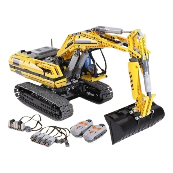 Lepin Technic 20007 - Escavadeira Funcional Estilo Lego 8043 1123 Excavating
