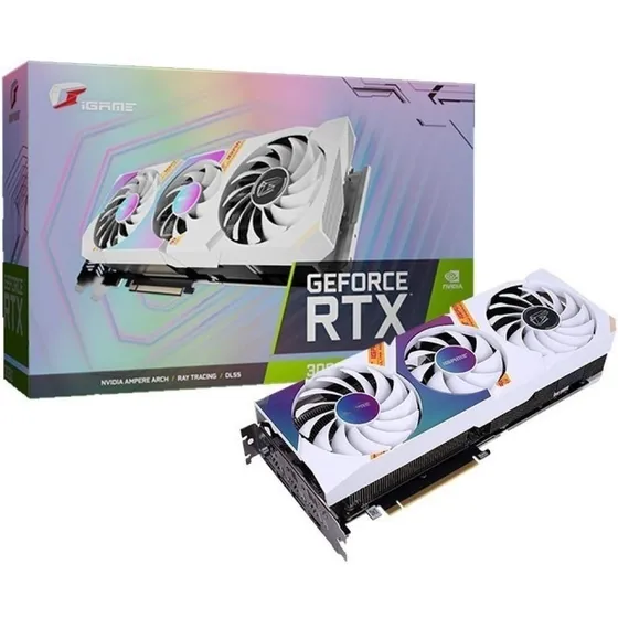 Placa De Vídeo Rtx 3060 Ti Colorful  Igame Ultra W Oc 8gb