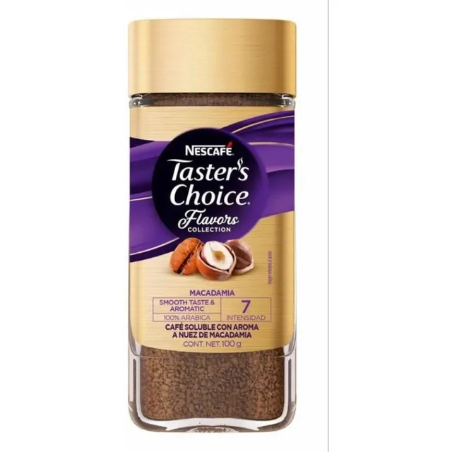 Café Soluble Nescafé Tasters´s Choice Nuez Macadamia 100g