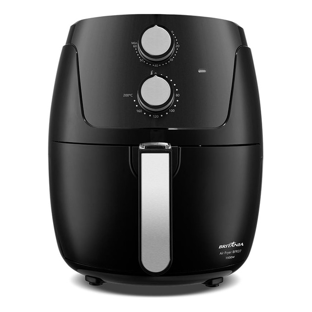 Britânia Bfr37 Fritadeira Air Fryer Preto 4,2l 220v Britânia Bfr37 Fritadeira Air Fryer Preto 4,2l 220v
