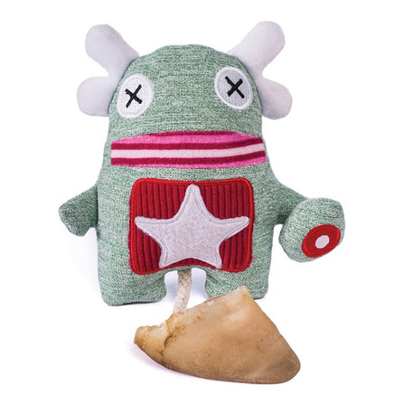 Brinquedo Cachorro Madog Herói Pelucia Pet Casco Bovino Cor Verde Desenho Monstrinho Brinquedo Cachorro Madog Herói Pelucia Pet Casco Bovino Cor Verde Desenho Monstrinho