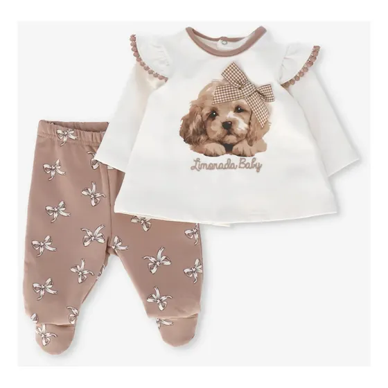 Conjunto Recién Nacida Abrigado L132222614 Beige Limonada