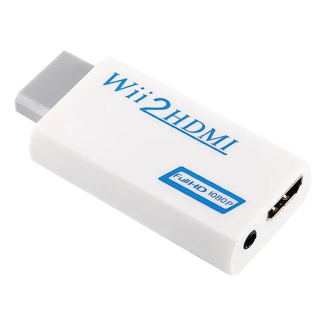 Adaptador Convertidor De Wii A 1080p Hdmi Audio Y Vídeo