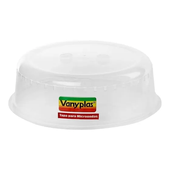 Tapa 29 Cm Para Microondas Vanyplas Alto 8,7 Cm Transparente