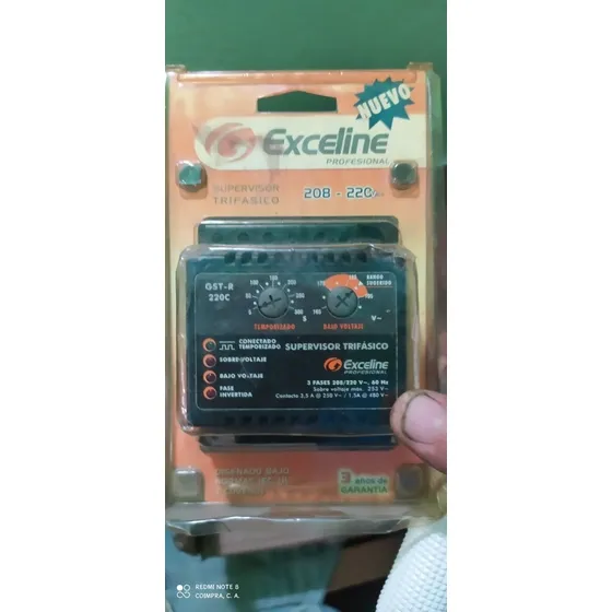 Supervisor Trifásico Exceline - Accesorio Electrónico
