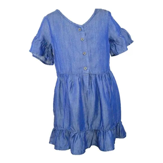 Vestido Casual De Niña Azul Crazy 8