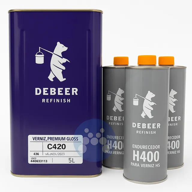 Debeer Clear C420 Kit - 7.5lts Barniz Premium