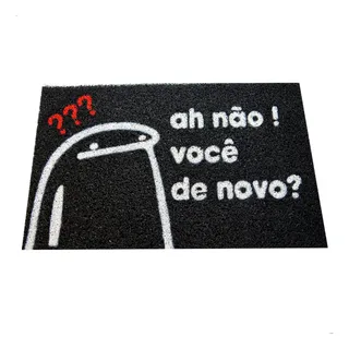 Tapete Capacho 60x40 Florks Frases Ah NĂŁo Porta Apart Casa Tapete Capacho 60x40 Florks Frases Ah NĂŁo Porta Apart Casa