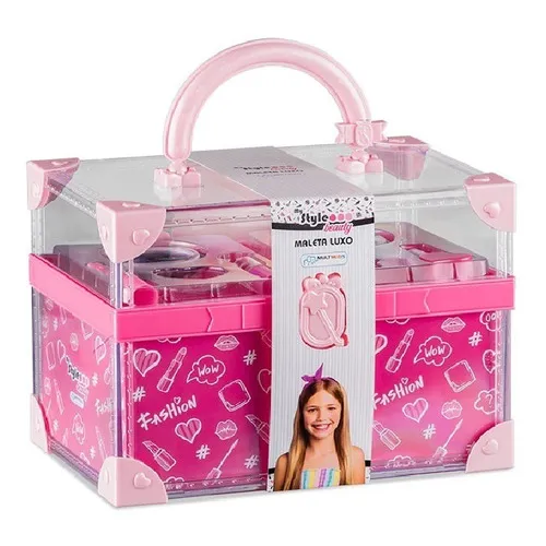 Mini Maleta De Maquiagem My Style Beauty Infantil Multikids
