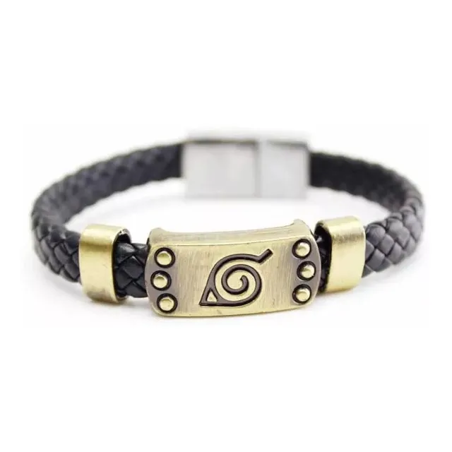 Manilla Naruto Anime Konoha Pulsera