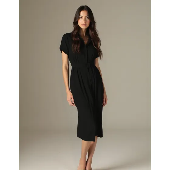 Vestido Dama Tunica Camisero Lino