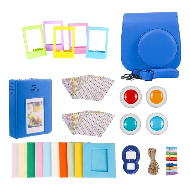 Para Fujifilm Instax Mini 9 - Filtro De Piel Sintética Para