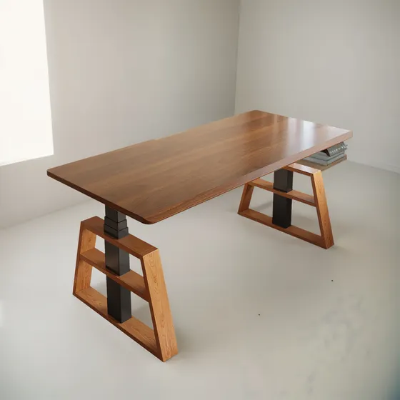 Mesa Sensetup Com Tampo Ajuste Duplo Elétrica Altura Halec W