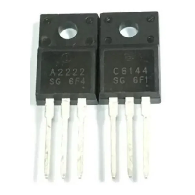 Transistor A2222 C6144 L350-210-355 L555 Incluye 4 Piezas