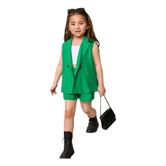 Conjunto Blazer De Niña Shein