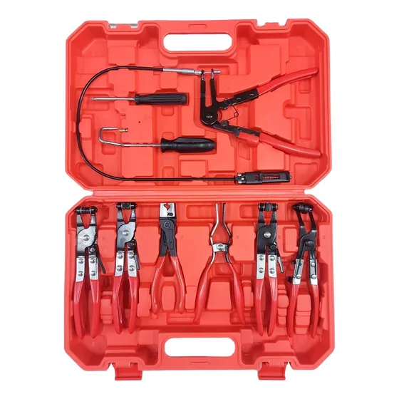 Kit De Pinzas Para Abrazaderas En Valija