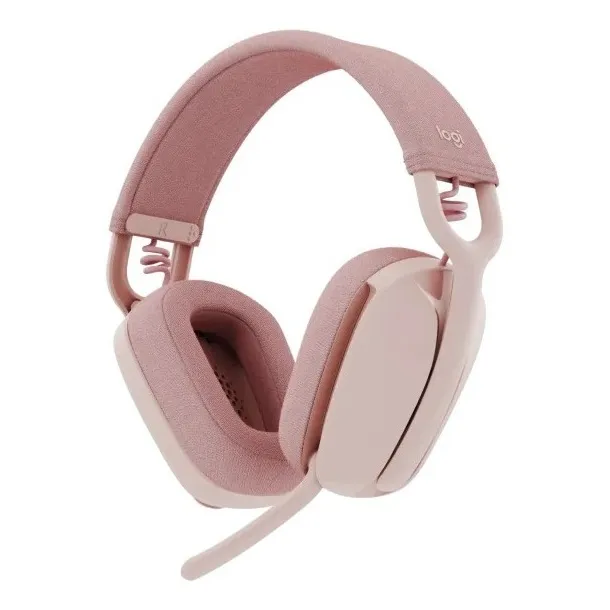 Audifono Logitech Zone Vibe 100 Bluetooth Color Rosado