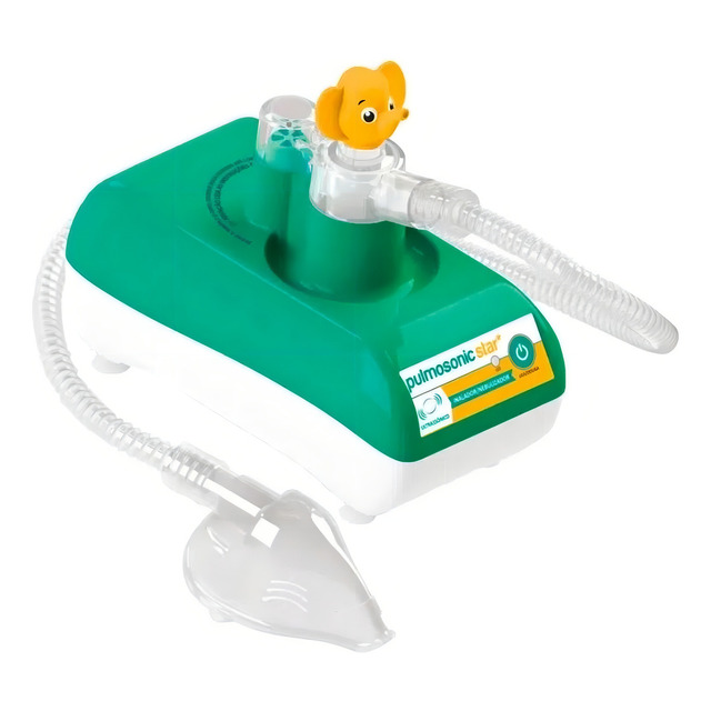 Nebulizador Ultrassônico Soniclear Pulmosonic Star Verde 127/220v Nebulizador Ultrassônico Soniclear Pulmosonic Star Verde 127/220v