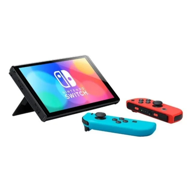 Consola Nintendo Switch + 18 Juegos (digitales) Rojo