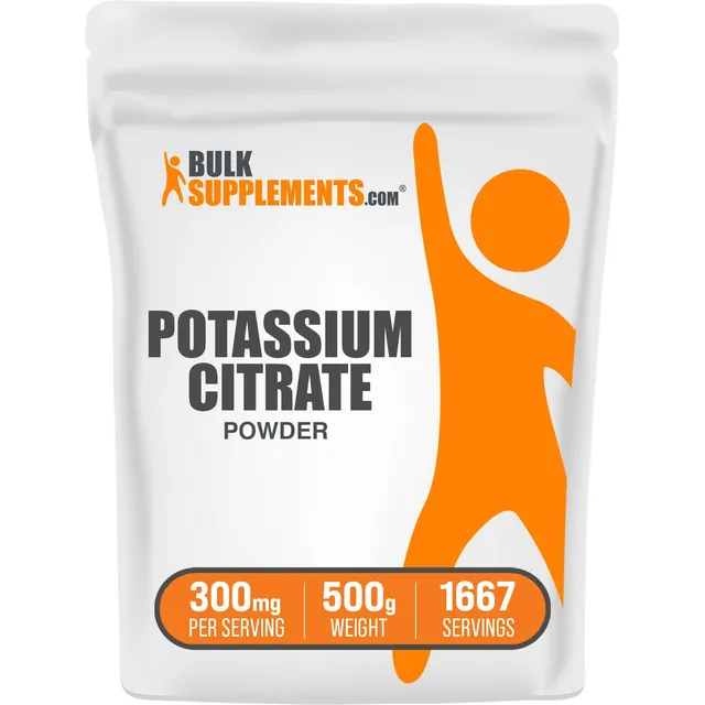 Suplemento De Potasio Bulksupplements.com Citrato De Potasio