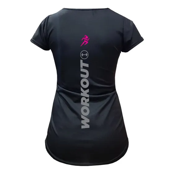 Remera Deportiva Mujer Gdo Workout Fit Running Ciclista