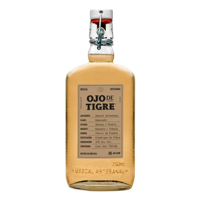 Mezcal Ojo De Tigre Reposado 750 Ml