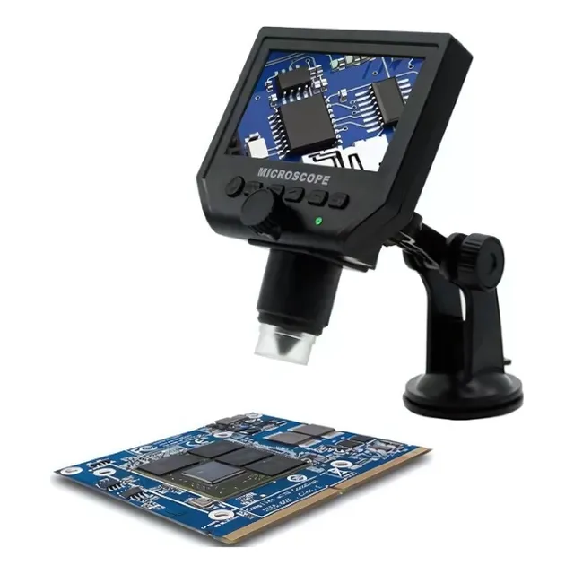 Microscopio Digital 1-600x Para Uso En Electronica