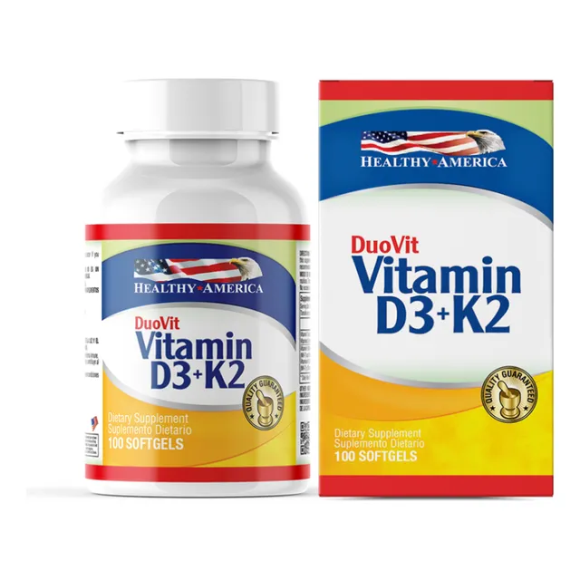 Duovit Vitamina D3 + K2 X100 Softgels 