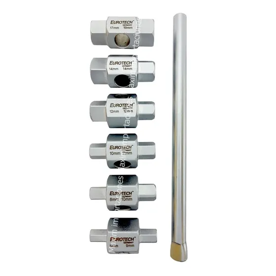 Llave Extractor Tapon De Carter - 8 A 19 Mm. - Eurotech