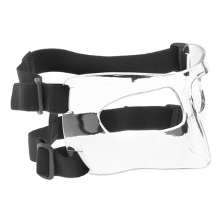 Máscara De Baloncesto Protector Facial Transparente 15x9cm Máscara De Baloncesto Protector Facial Transparente 15x9cm