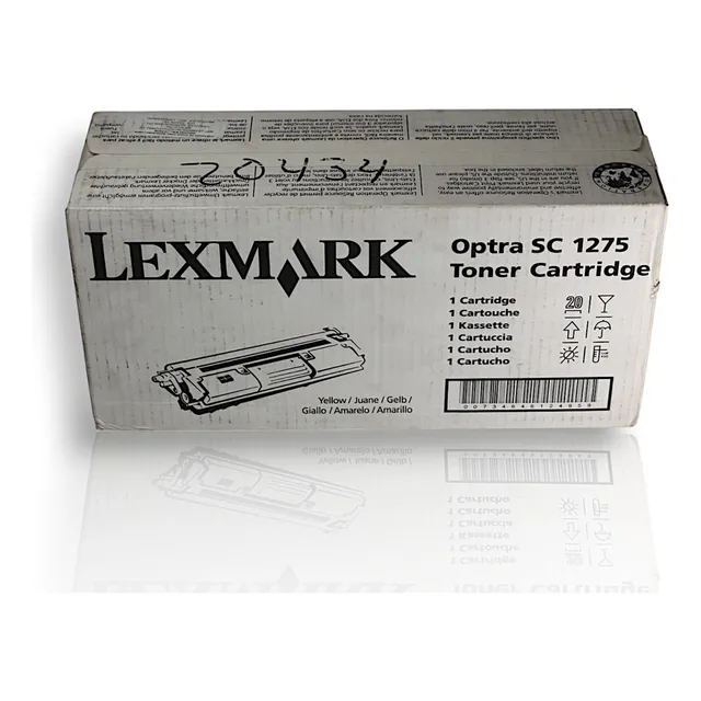 Cartucho De Tóner Lexmark 1361754 Amarillo