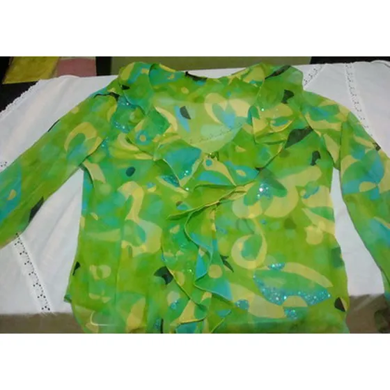 Blusa Bosque Mangosteen Moda Española Talla Xxl