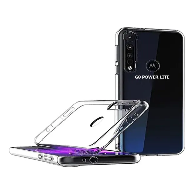 Forro Bryp Motorola Moto G8 Power Lite Antigolpe Transparent