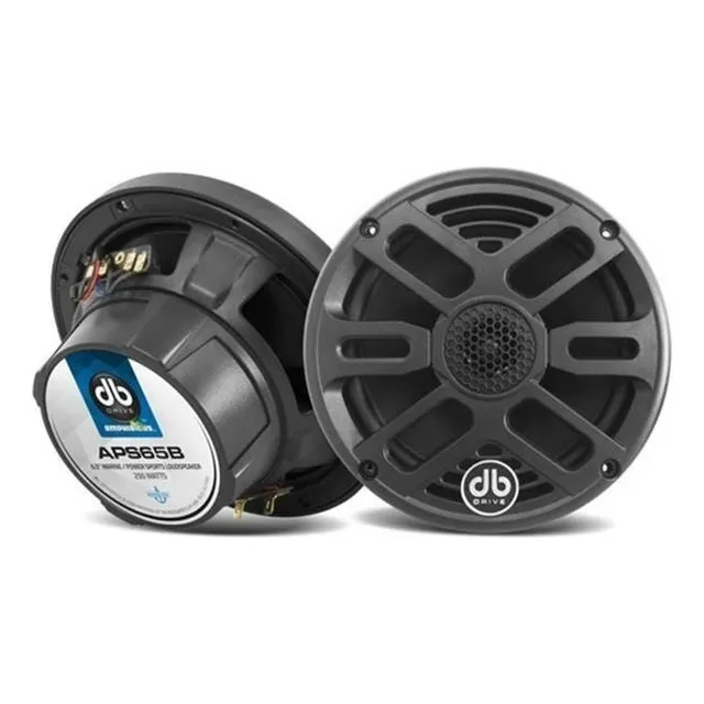 Bocinas Marinas Db Drive Aps6.5 D 6 250w Para Racers Lanchas Color Negro