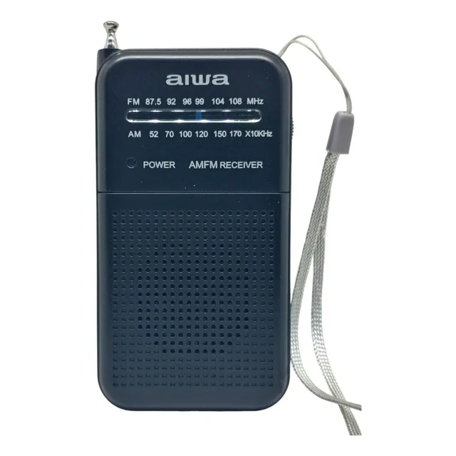 Radio Analoga Portatil De Bolsillo A Pilas Am/fm Aiwa
