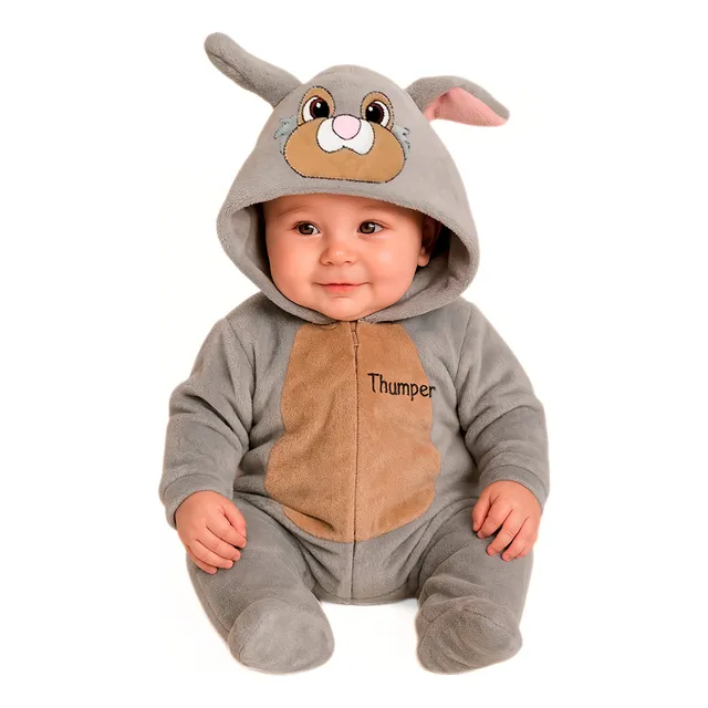 Mameluco Con Gorro Estampado Disney Thumper